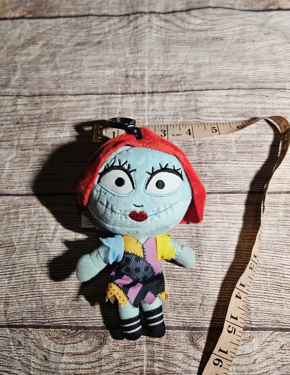 Disney Nightmare Before Christmas sally plush bag clip charm